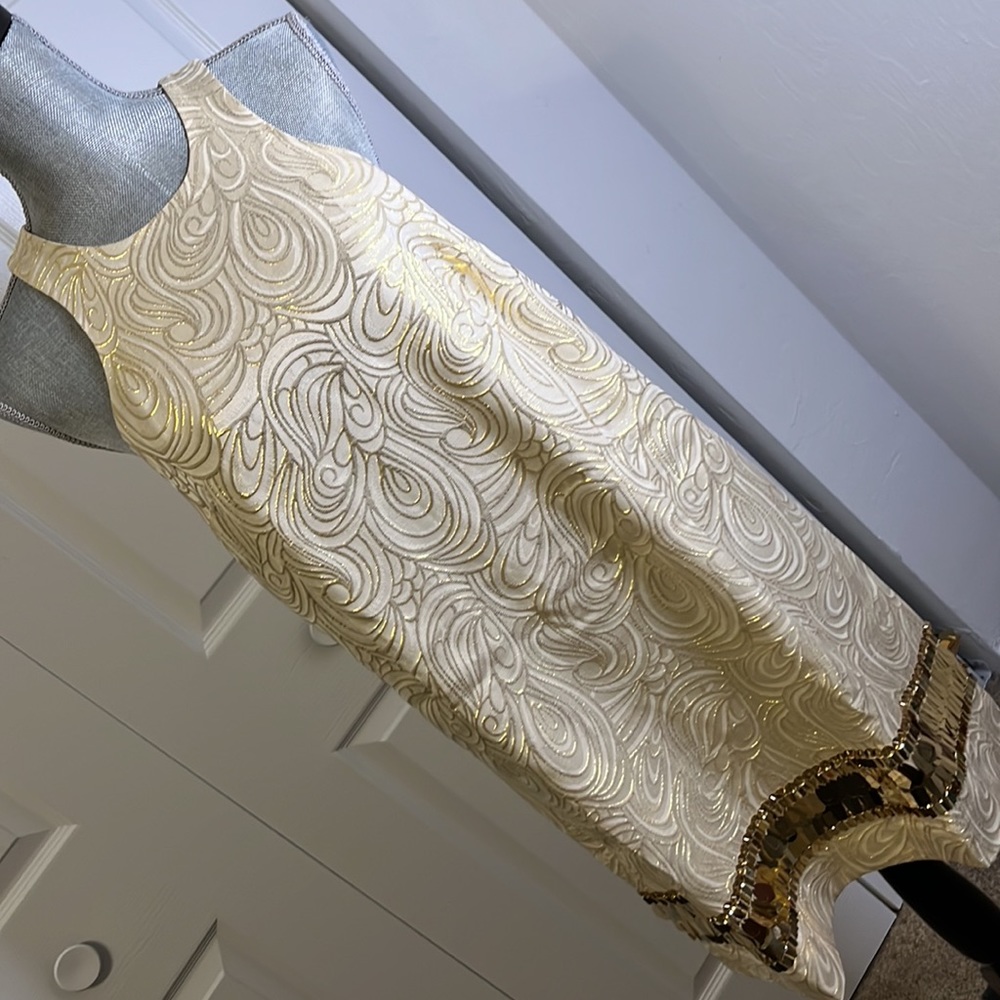NWT Lilly Pulitzer Gold Champagne Dress.